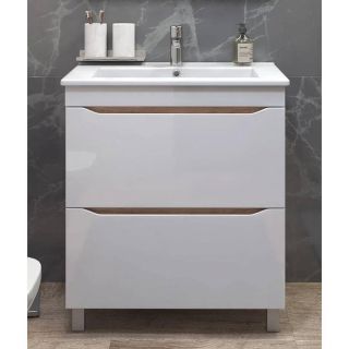 Тумба под раковину напольная Vigo Grani tn.GRI.OSK.75.2Y 75 см дуб золотой